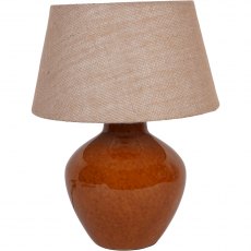 Aubrey Terracotta Ceramic Table Lamp