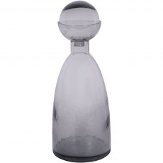 Vitrum Smoked Bottle 43cm Vase