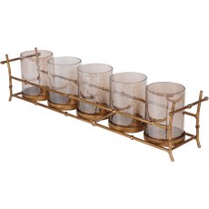 Laura Ashley Astaire Bamboo Candle Holder