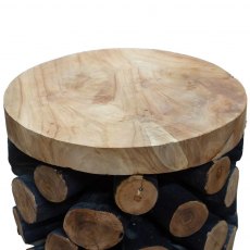 Pineapple Teak Stool Pineapple Teak Stool