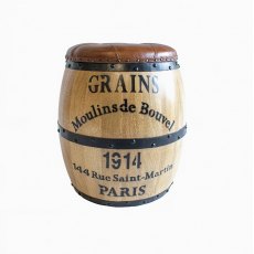 Storage Barrel Stool