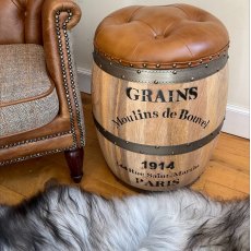 Storage Barrel Stool