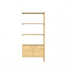 Hazlemere  2 Door Single Bookcase  Extension