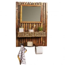 Versatile Hanging Bathroom Rack