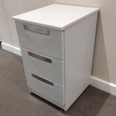 MILAN 3 Drawer Bedside Chest MILAN 3 Drawer Bedside Chest