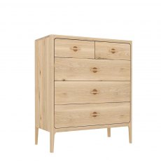 Jago Chest of 5 Drawers (2+3) Jago Chest of 5 Drawers (2+3)
