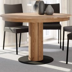 Orlando Round Fixed Top Dining Table