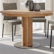 Orlando Round Fixed Top Dining Table