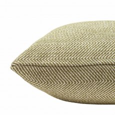 Moss Herringbone 17" Cushion