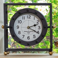 Metal Frame Mantel Clock Metal Frame Mantel Clock