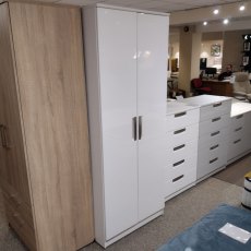 MILAN 2 Door Tall Wardrobe MILAN 2 Door Tall Wardrobe