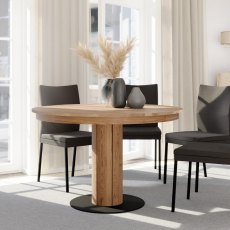 Orlando Round Extending Dining Table Orlando Round Extending Dining Table