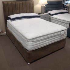 HIGHGROVE 4'6 Zenith 4000 Divan Set & Hermes Headboard HIGHGROVE 4'6 Zenith 4000 Divan Set & Hermes Headboard