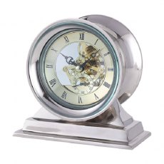 Cooper Nickel Mantel Clock Cooper Nickel Mantel Clock