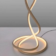 Weave Champagne Floor Lamp Weave Champagne Floor Lamp