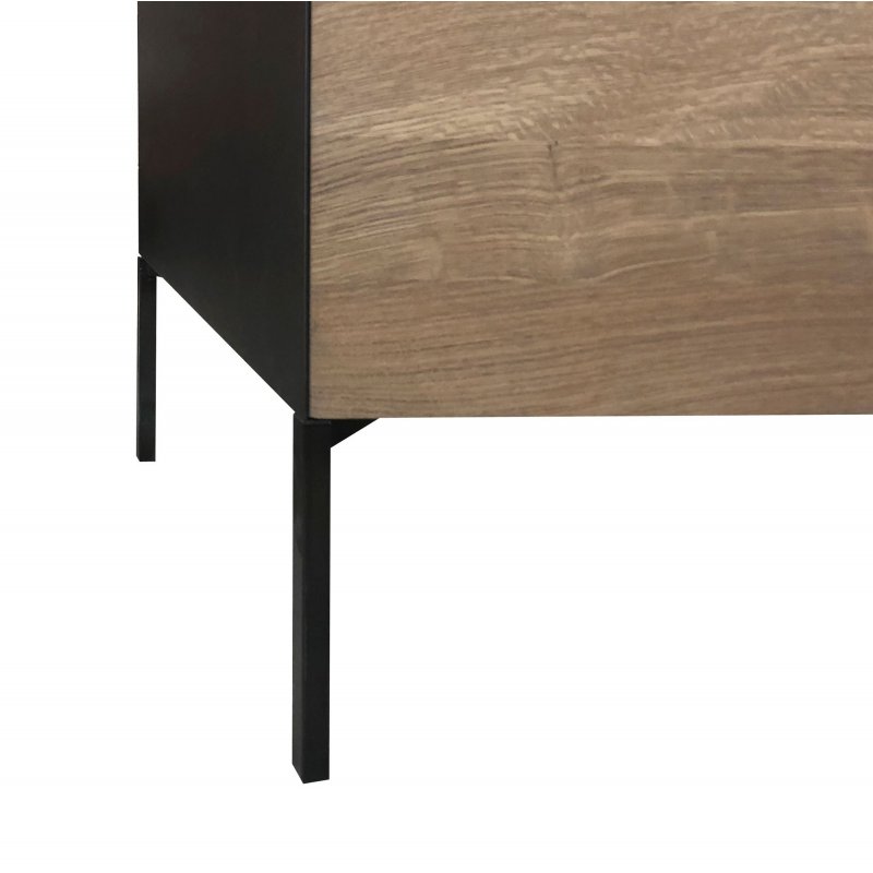 Qualita Orthello Walnut 2 Door Sideboard