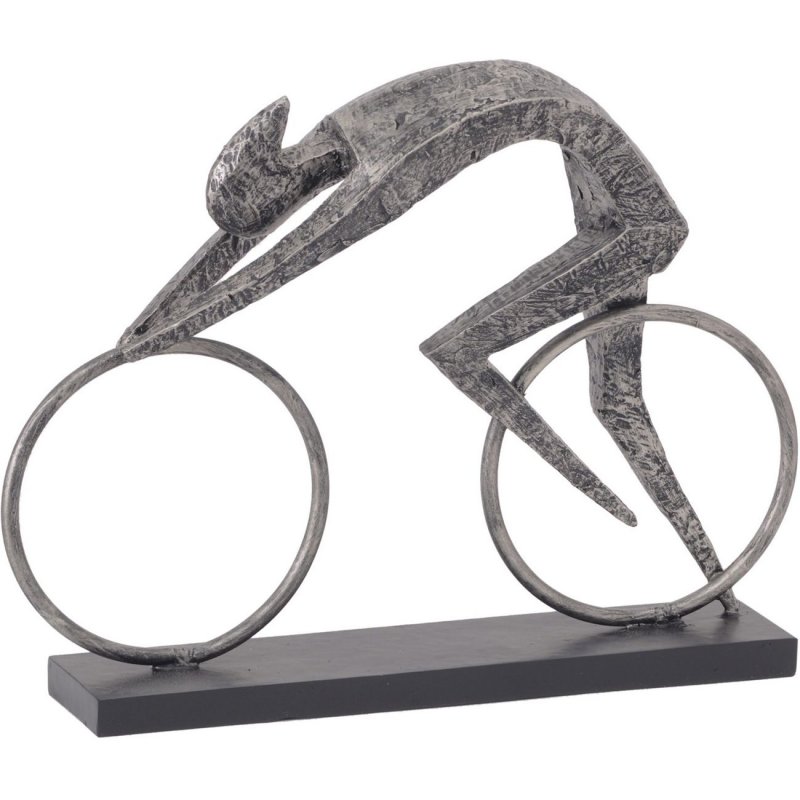 Libra Abstract Cyclist Sculpture