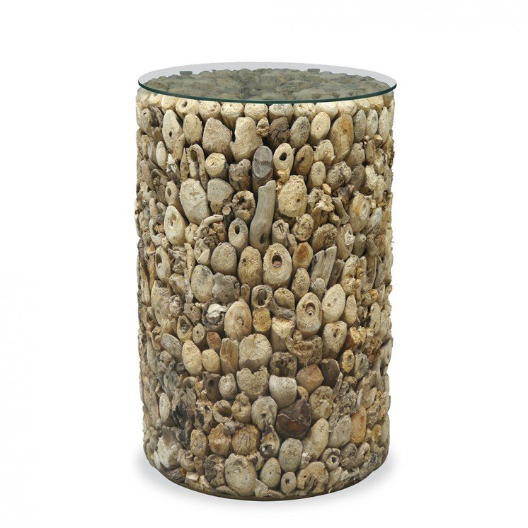 Bluebone Driftwood Lamp Table