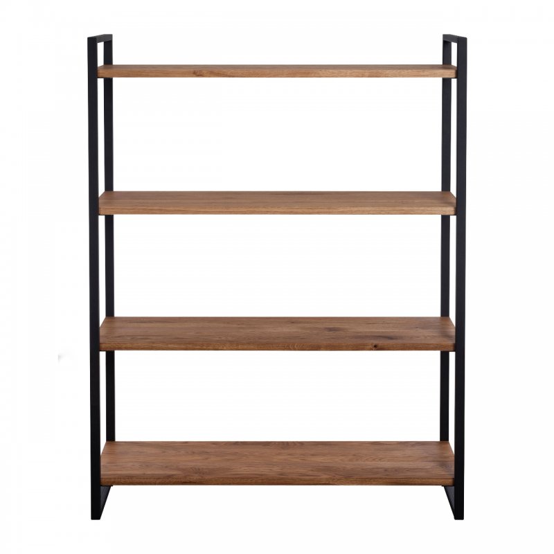 Qualita Piana Oak 155cm Height Shelving Unit