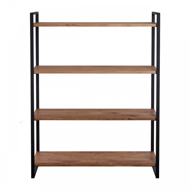 Qualita Piana Oak 155cm Height Shelving Unit