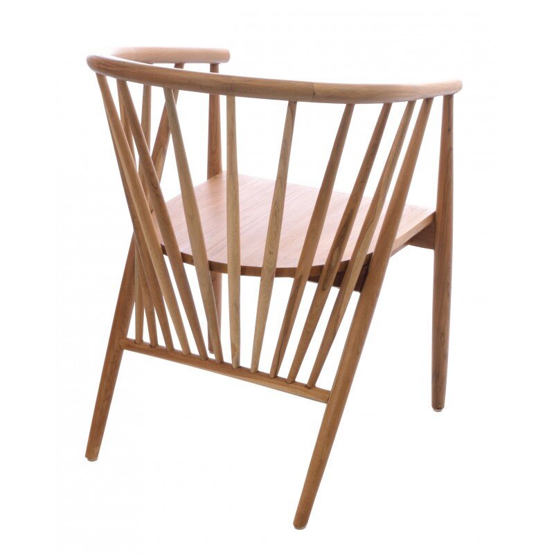 Wooden bucket chair online