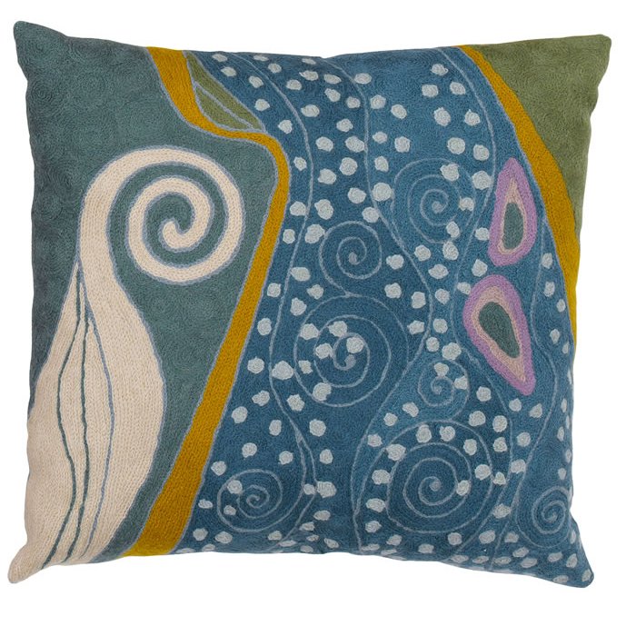 Zaida Peacock Swirl 18' Cushion