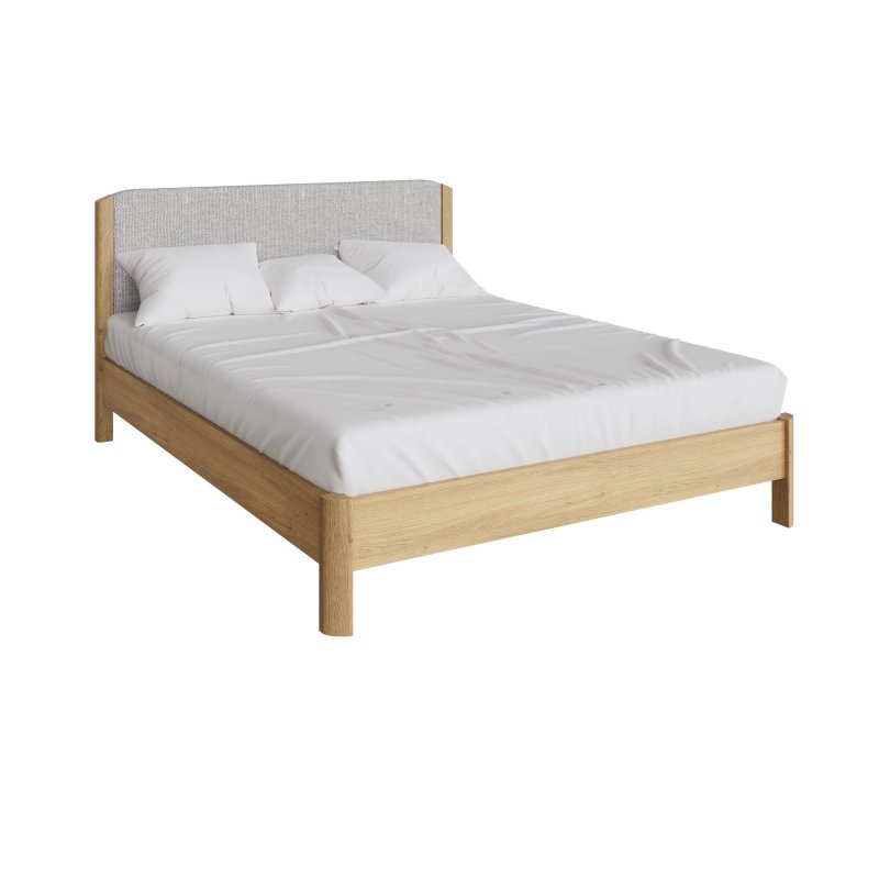 TCH Furniture Lundin 3'0 Single Bedstead (with leather headboard)