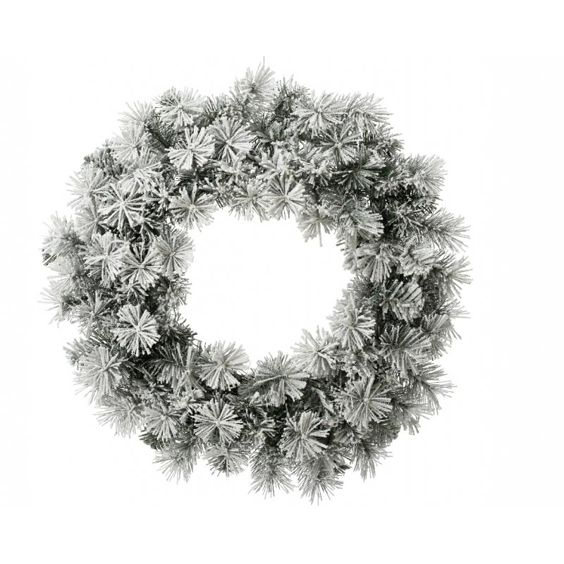 Frosted Canada Indoor Wreath