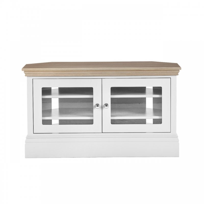 Hill & Hunter New England Corner 2 Glazed Door TV Unit