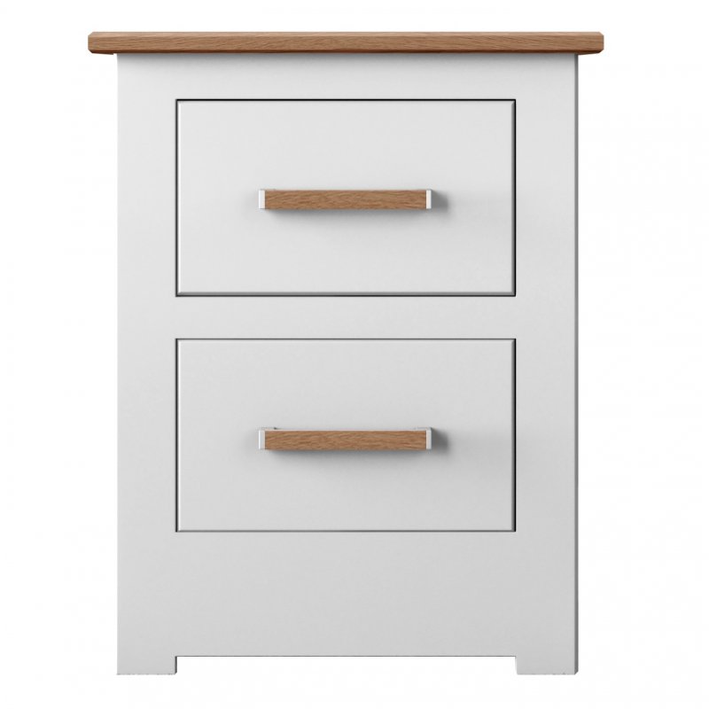 Hill & Hunter Modo 2 Drawer Wide Bedside