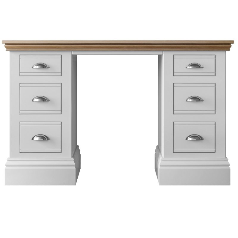 Hill & Hunter New England Double Pedestal Dressing Table