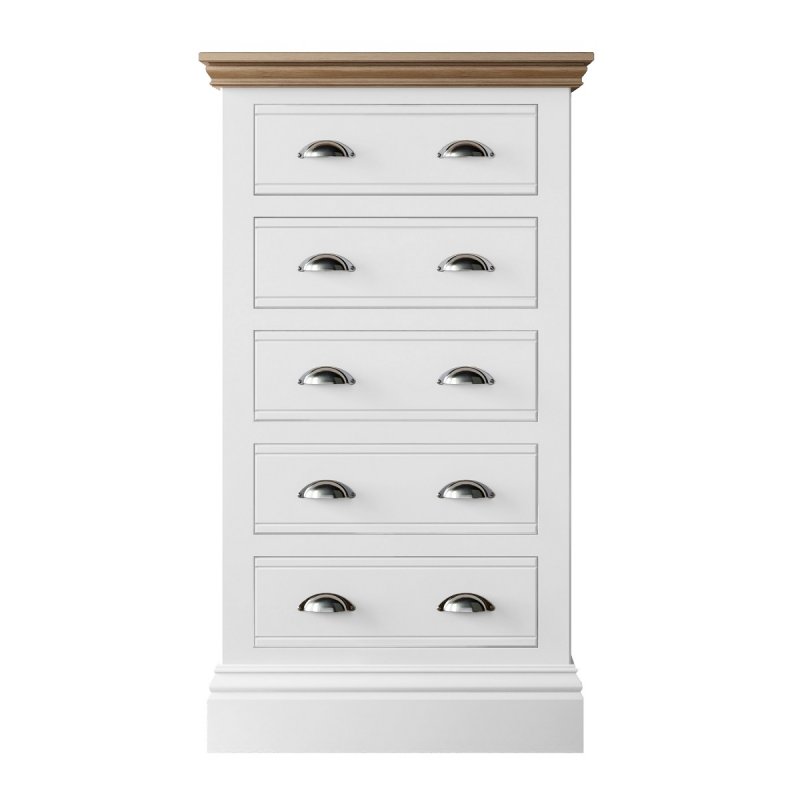 Hill & Hunter New England 5 Drawer Wellington Chest
