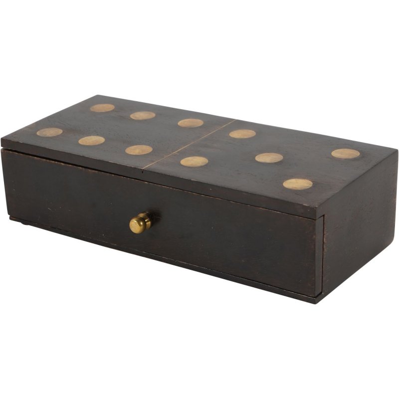 Libra Columbia Small Wood Domino Set