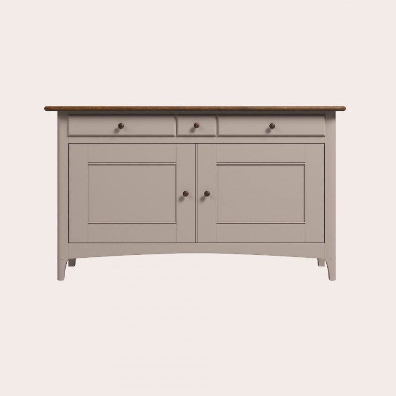 Qualita Laura Ashley Hapton 2 Door 3 Drawer Sideboard