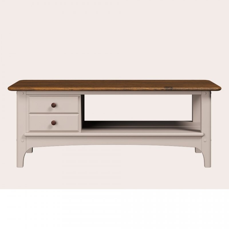 Qualita Laura Ashley Hapton 2 Drawer Coffee Table