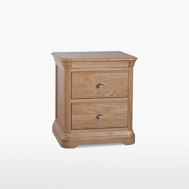 TCH Furniture Lamont Bedside Chest with 2 Drawers