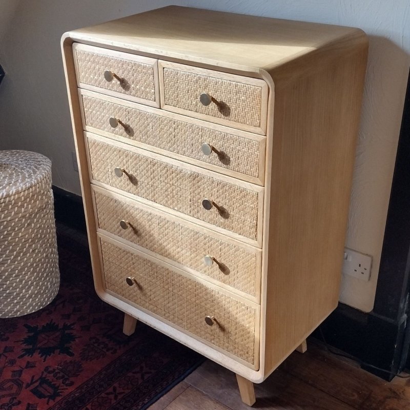 Qualita LAURA ASHLEY Millen 2+4 Drawer Chest