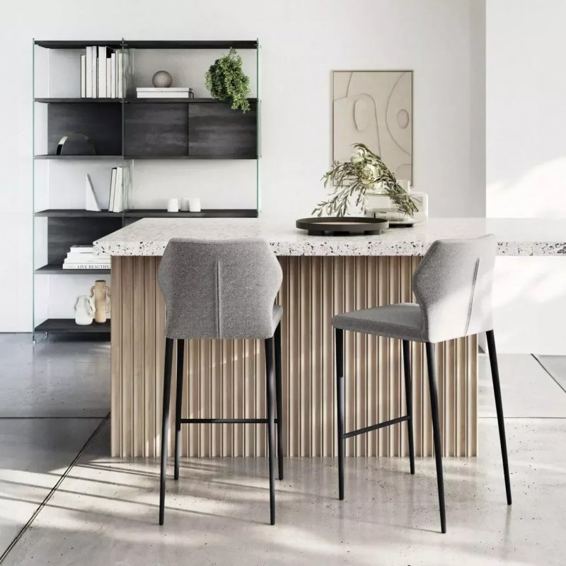 Range Counter Stool Angle Kitchen Counter Stool - CASA