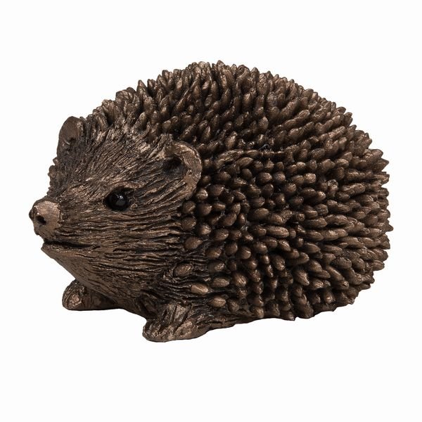 Blue Poppy Prickly Hoglet Walking Sculpture
