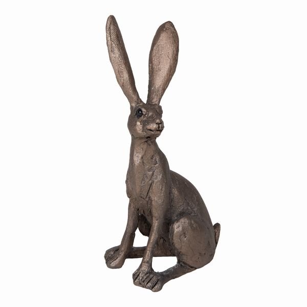 Blue Poppy Jaz Hare Sitting Sculpture