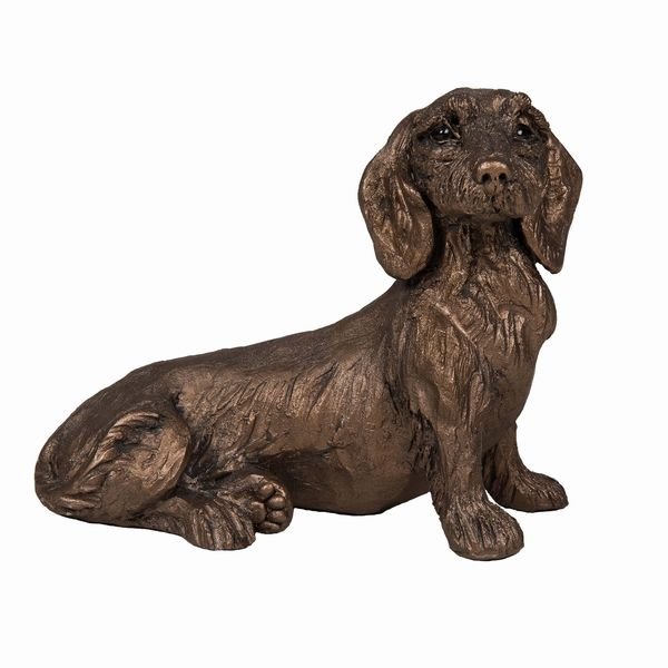 Blue Poppy Binkie Small Dachsund Sculpture