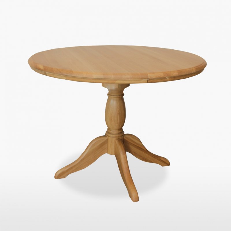 TCH Furniture Lamont Round Fixed Single Pedestal Dining Table