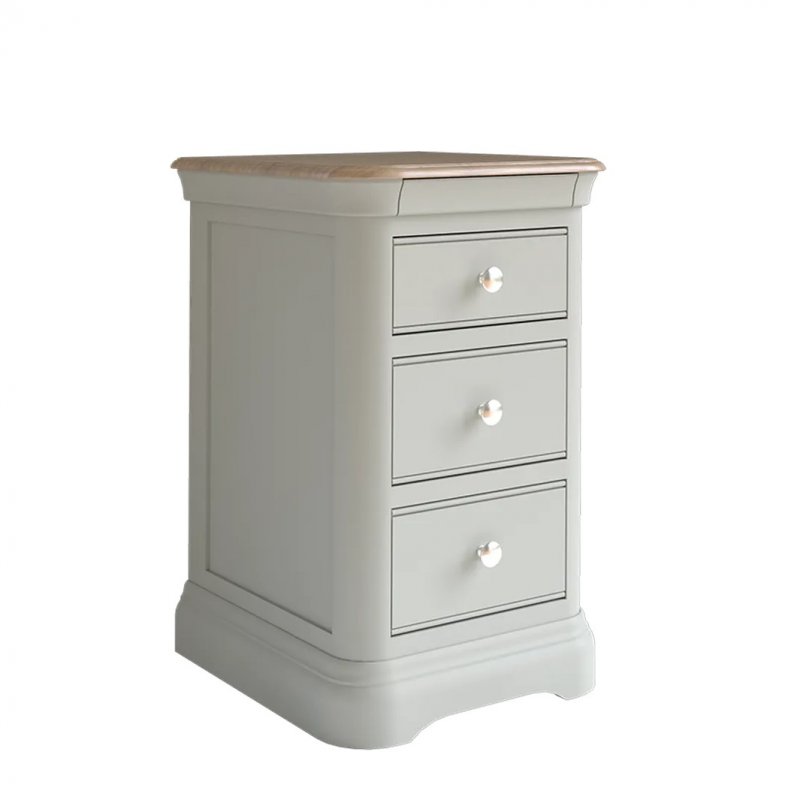 Bellstone Cromwell Bedside Chest with 3 Drawers