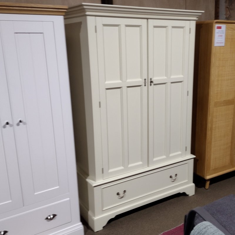 Qualita Laura Ashley Clifton 2 Door 1 Drawer Wardrobe