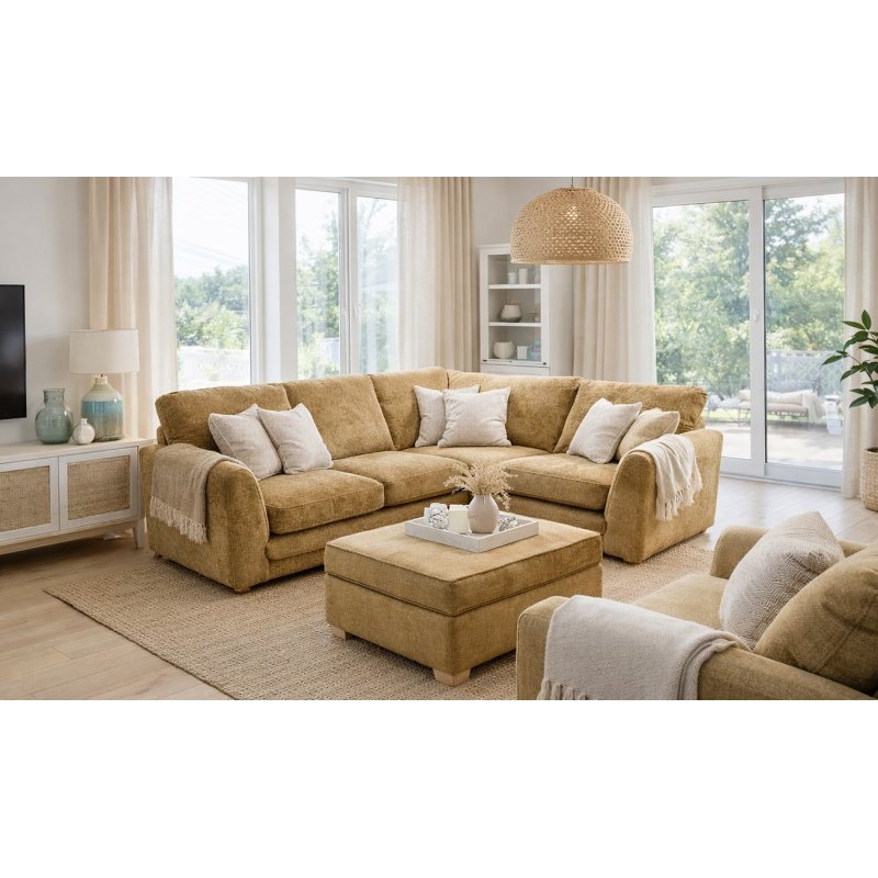 Alpha Designs Aiden Corner Sofa RHF