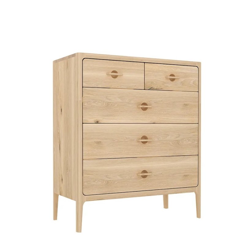 Bellstone Jago Chest of 5 Drawers (2+3)