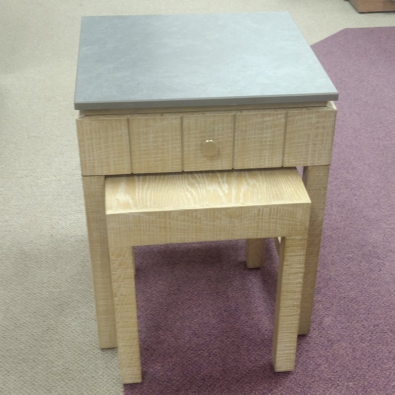 Qualita LAURA ASHLEY Braystone Nest of 2 Tables