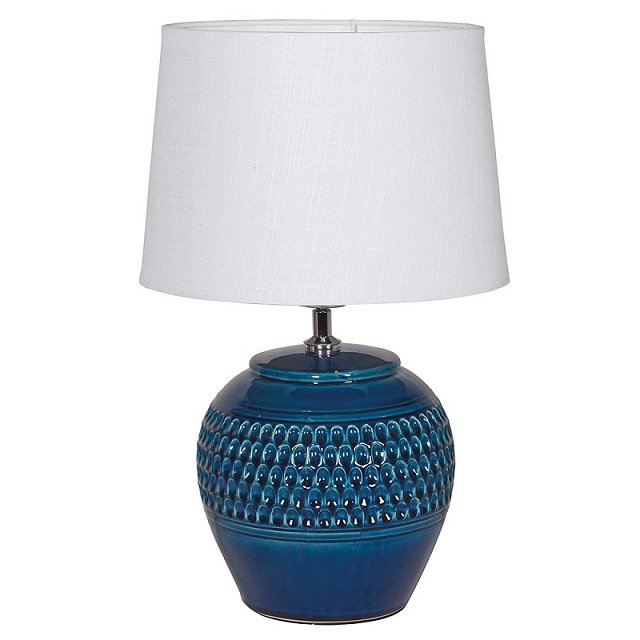 Dark Blue Table Lamp