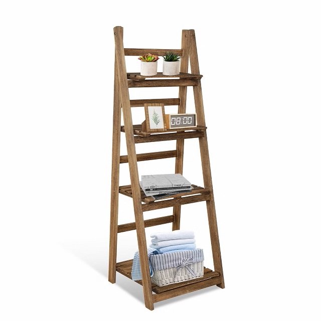 Bluebone Restoration Ladder Shelf
