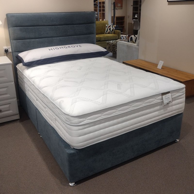 HIGHGROVE 4'6 Nexus 4000 Divan Set & Artemis Headboard